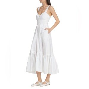 A.L.C. White Midi Dress